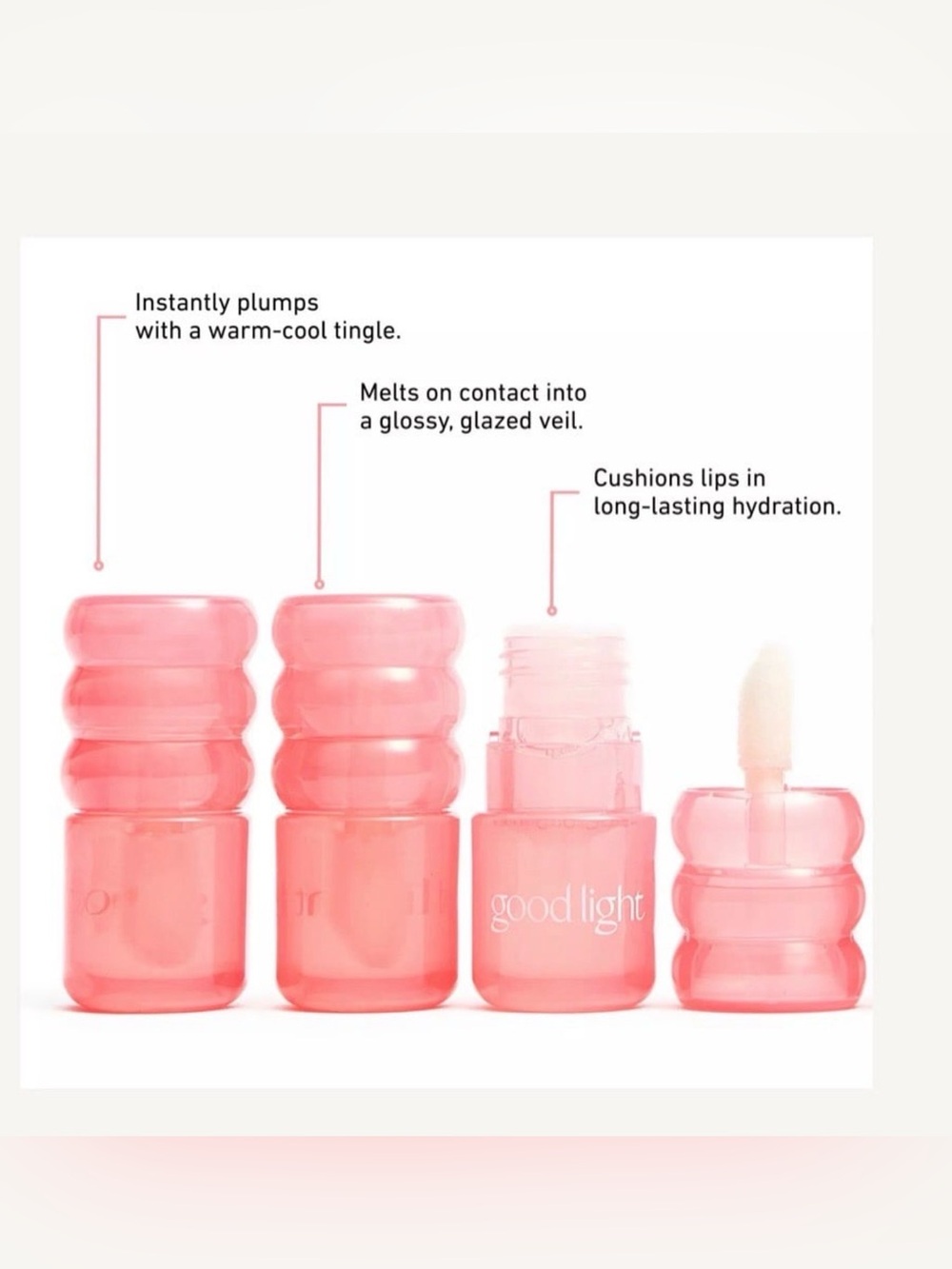 2 pack good light Lip Oil-Sealed/No Box